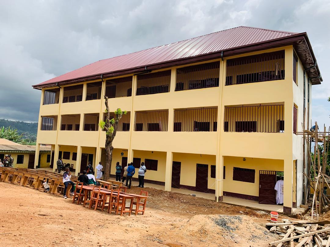 Classrooms handed over to ST Paul Nursery and Primary school Ntakekah