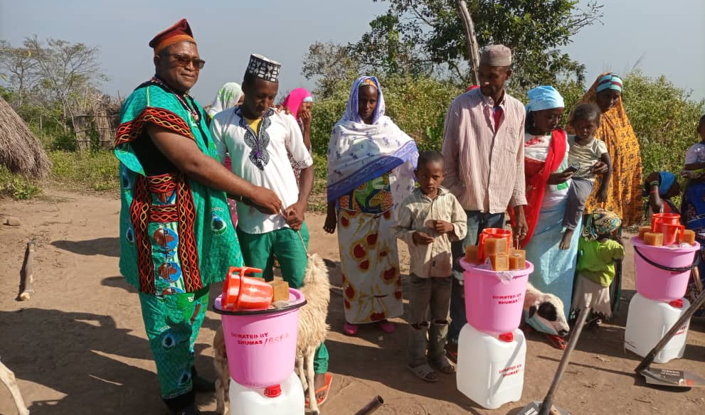 SHUMAS donation of WASH kits